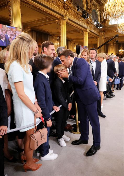 Photo Laurence Auzière Emmanuel Macron avec son frère Laurent Macron