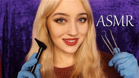 Asmr Ear Cleaning Roleplay ~ Deep Binaural Otoscope Intense Sounds