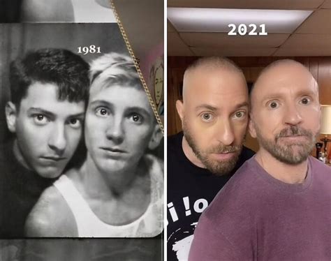 Gay Couple Recreates Photos From The S And S