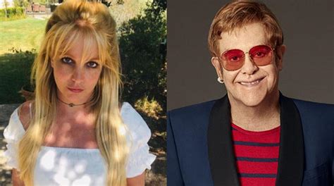 Britney Spears Hints At Reunion With Elton John In Glastonbury Show