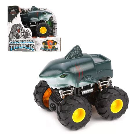 Машина Акула 4WD с инерционным механизмом