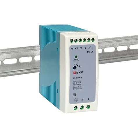 Блок питания на дин рейку 60Вт,Uвх ~ 220 В AC m, Uвых - 24 В DC ...