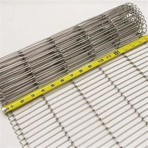 Stainless Steel Enrober Belt Conveyor Thickness 2mm At Rs 900 Square