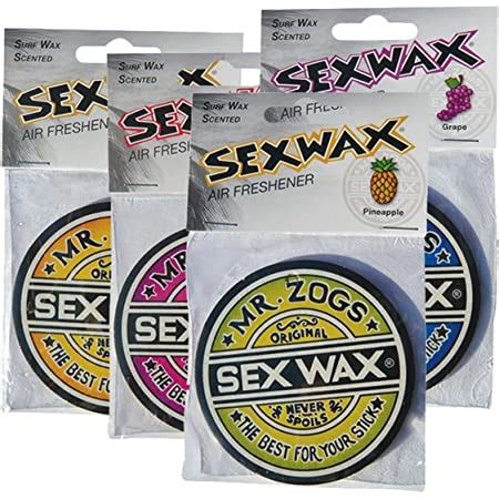 Sex Wax Coconut Air Freshener Pack Amazon Co Uk Automotive