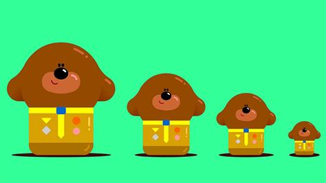 Hey Duggee Series 4 32 The Size Badge Audio Described Bbc Iplayer