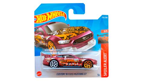 Hot Wheels Custom Ford Mustang Gt Spoiler Alert Hcv Purple