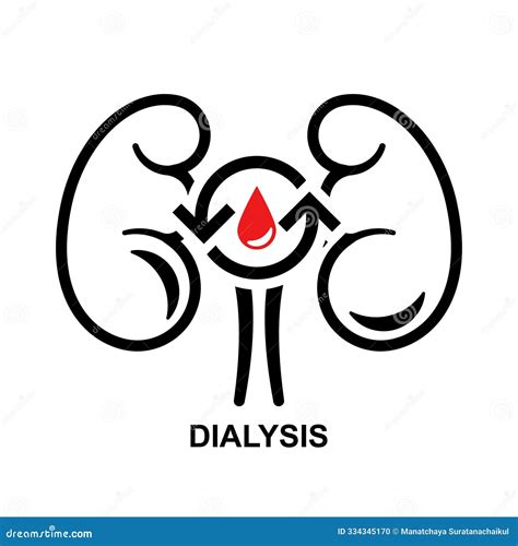 Dialysis Icon In Different Style Vector Illustration. Two Colored And