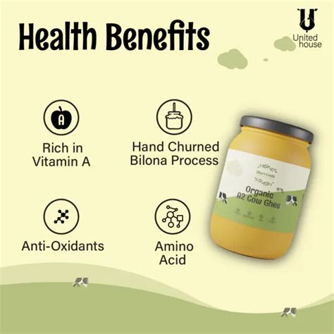 Khari Foods Organic A2 Desi Cow Ghee 500ml, Pure, Natural & Healthy ...