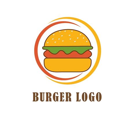 Premium Vector Burger Logo Design