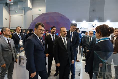 Saha Expo Savunma Havacılık Fuarı Mehmet Fatih KACIR Bakan