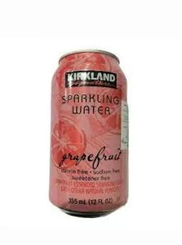 Agua Gasificada Kirkland 355 Ml Sin Calorias Sin Endulzantes En Venta