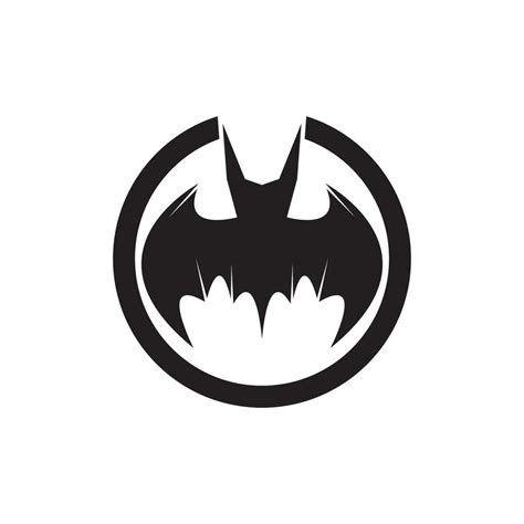 Flying bat silhouette logo design vector template illustration 31605104 ...