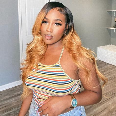 Ombre 1B 27 Honey Blonde Color Body Wave Lace Front Wigs Tinashehair