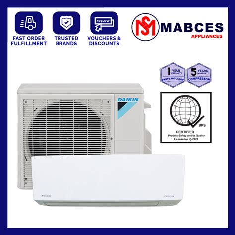 Daikin 2HP D Smart Queen Wall Mounted Split Type Inverter Aircon