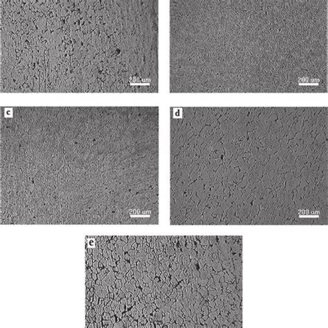 Optical Micrograph Of Aa Ecap Passed Thixoformed A Ecap