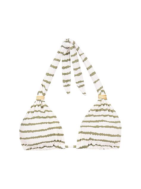 Vix Paula Hermanny Borea Bia Triangle Bikini Top Neutral Editorialist