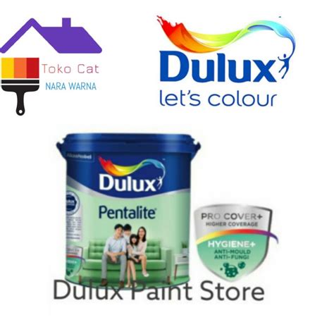 Jual Cat Dulux Pentalite Antibac Interior Brilliant White 2290 Kemasan