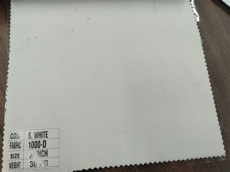 1000 Denier White Fabric at ₹ 105/meter | Fancy Woven Fabric in Surat ...