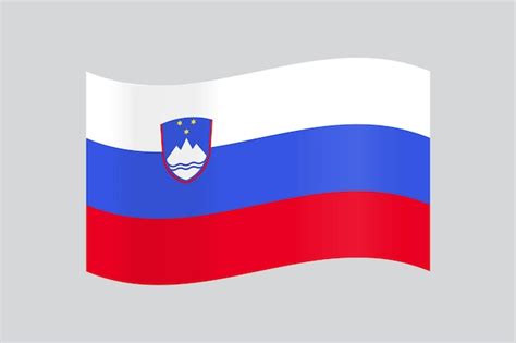 Premium Vector Official Vector Slovenia Flag Design