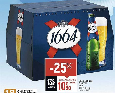 Promo Bi Re Blonde Vol Chez Spar Icatalogue Fr