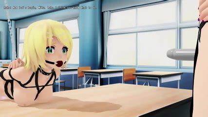 The Teacher S New Pet Yuri Bondage Sex Foot Fetish 3D MMD
