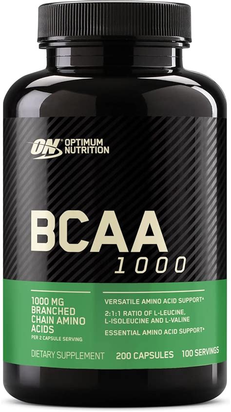 Amazon.com: Optimum Nutrition Instantized BCAA Branched Chain Essential ...