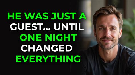 He Was Just A Guest Until One Night Changed Everything Gay Love Story Youtube