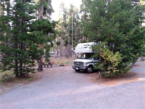 Grant Village Campground Yellowstone National Park