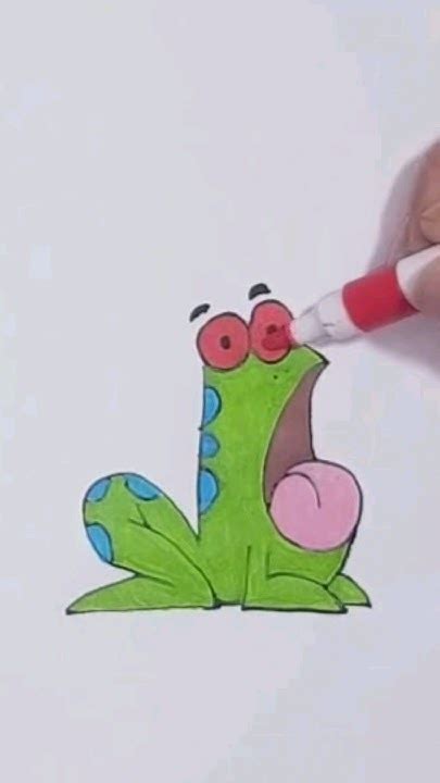 Como Desenhar Um Sapo Com Número - como desenhar um sapinho a partir do número 16 - YouTube