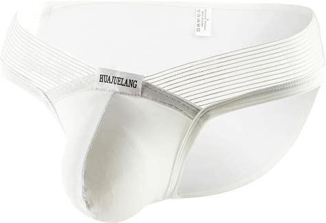 Cotton Whisper Men S Briefs Ice Silk Low Rise Bikini Briefs Breathable