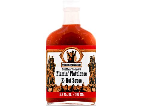 Professor Painindaass S Flamin Flatulence X Hot Sauce Peppers Of Key