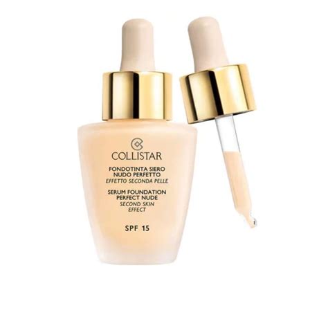 Collistar Сияющий тональный крем Serum Foundation Perfect Nude SPF 15 оттенок 1 Ivory Колистар