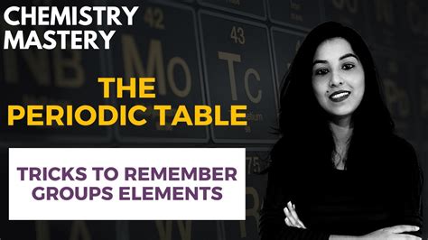 Tricks To Remember Group Elements In A Periodic Table Icse Class