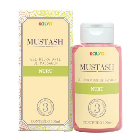 Gel para Massagem Oriental Beijável e Deslizante Mustash Nuru Kalya 100 ml Sex Shop Flower Love
