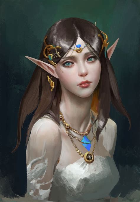The Song Of The Wood Elves Anima 08 On Artstation At