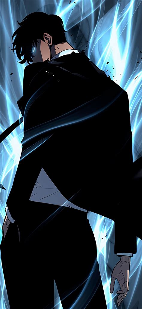 Hintergrundbild für Handys: Animes, Solo Nivellierung, Sung Jin Woo