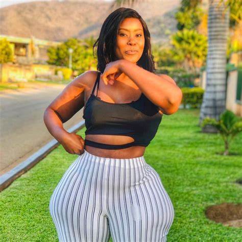 Penelope Shongwe The Curvaceous Wide Hipped African Mum With Big Ass Airtime Chicks