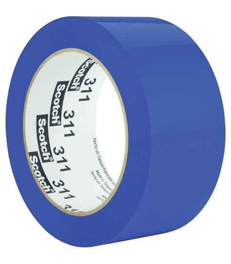 SCOTCH® COLOR BOX SEALING TAPE, 2" X 110 YD, BLUE - Multi access office