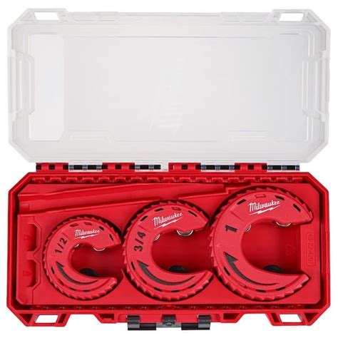 Milwaukee Close Quarters Tubing Cutter Set 3 Piece 48 22 4267 The