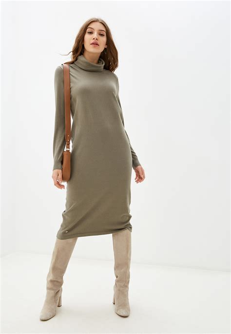 Платье Odalia, цвет: хаки, MP002XW034I7 — купить в интернет-магазине Lamoda