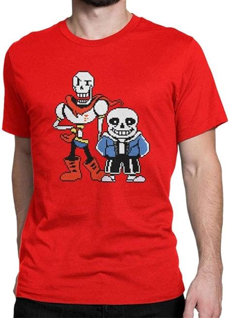 T Shirts Undertale Sans And Papyrus Game Skull Premiums Party Tees