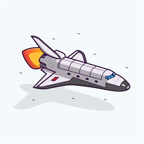 Space Shuttle Cartoon