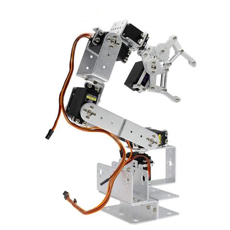 Buy Diymore Rot U Dof Aluminium Robot Arm Mechanical Robotic Clamp