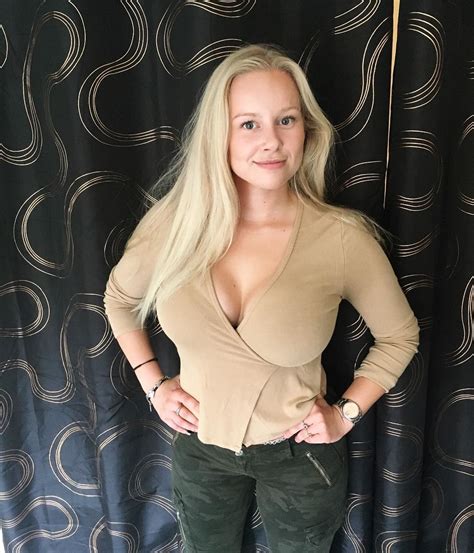 A Busty Blonde Porn Pic