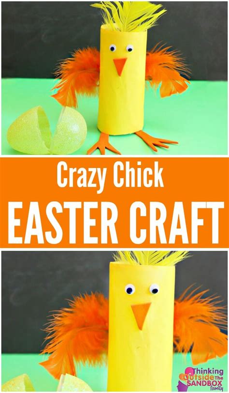 Easy Easter Craft Using recycled materials for all kids ages.