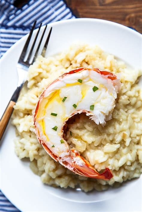 Lobster Risotto For Two Brown Butter Risotto With Lobster Tail