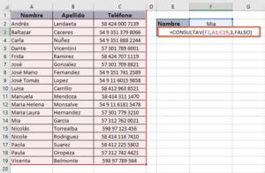 Funci N Consultav En Excel Usos F Rmula O Sintaxis Y Ejemplos