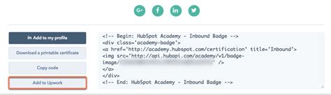 Hubspot Community Adding Your Hubspot Certification To Upwork