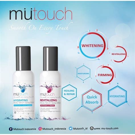 Jual MUTOUCH REVITALIZING BODY SERUM SPRAY 95ML Shopee Indonesia