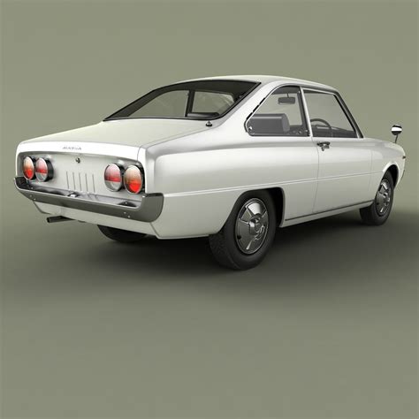 Mazda R100 3d Model Cgtrader